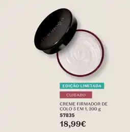 O Boticário Cuidado creme firmador de colo 5 em 1 promoção