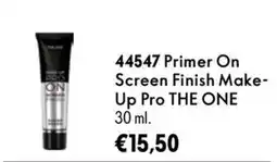 Oriflame primer on screen finish make-up pro the one promoção