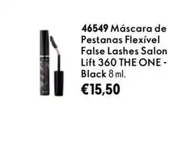 Oriflame máscara de pestanas flexível false lashes salon lift 360 the one - black promoção