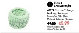 Oriflame Fita de Cabeça Makeup Remover promoção