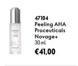 Oriflame Peeling aha proceuticals novage+ promoção