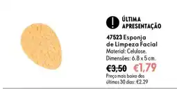 Oriflame Esponja de limpeza facial promoção