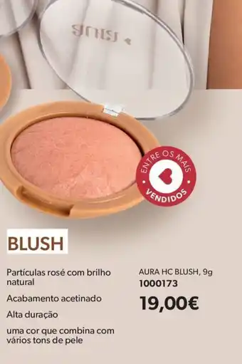 O Boticário aura hc blush promoção