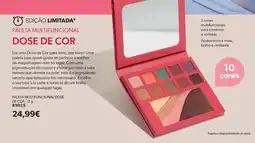 O Boticário paleta multifuncional dose de cor promoção