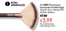 Oriflame Pincel para Illuminador Featherlight promoção