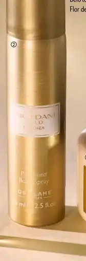 Oriflame Spray corporal perfumao essenza giordani gold promoção