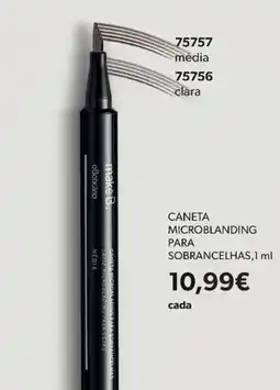 O Boticário make.b. caneta microblading para sobrancelhas média promoção