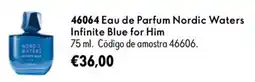 Oriflame nordic waters infinite blue for him promoção