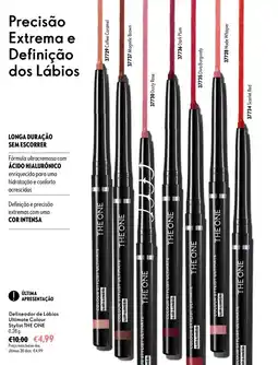 Oriflame Delineador de Lábios Ultimate Colour Stylist THE ONE promoção
