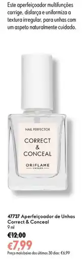 Oriflame Aperfeiçoador de Unhas Correct & Conceal promoção