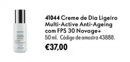 Oriflame Creme de Dia Ligeiro Multi-Active Anti-Ageing com FPS 30 Novage+ promoção