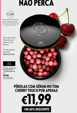 Oriflame Pérolas com sérum giordani gold - edição especial promoção
