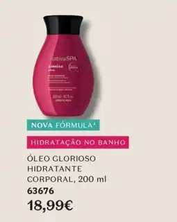 O Boticário Nativa spa óleo glorioso hidratante corporal promoção
