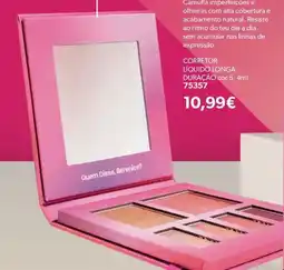 O Boticário Paleta de maquilhagem multifuncional roselê promoção