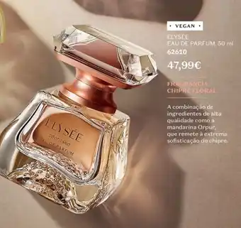 O Boticário elysée eau de parfum promoção