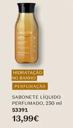 O Boticário nativa spa sabonete líquido perfumado promoção