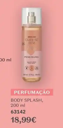 O Boticário Pessecura body splash promoção