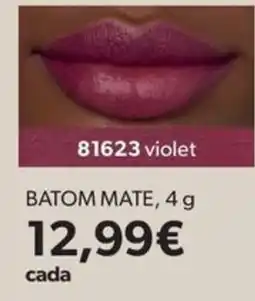O Boticário batom mate promoção