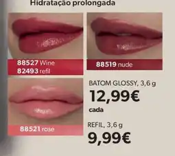 O Boticário Batom glossy promoção