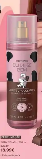 O Boticário O boticario cuide-se bem deleite chocolatudo promoção