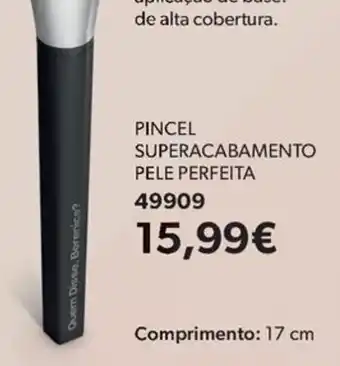 O Boticário Pincel superacabamento pele perfeita promoção