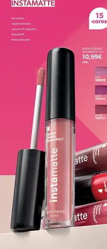 O Boticário instamatte batom liquido mate promoção