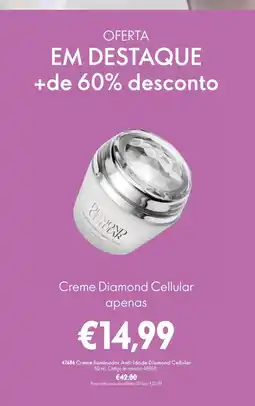 Oriflame Creme Diamond Cellular promoção