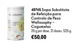 Oriflame Sopa substituta de refeição para controlo de peso wellosophy - cogumelos promoção