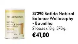 Oriflame Batido natural balance wellosophy - baunilha promoção