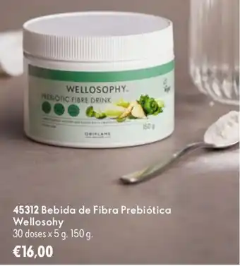 Oriflame Bebida de Fibra Prebiótica Wellosohy promoção