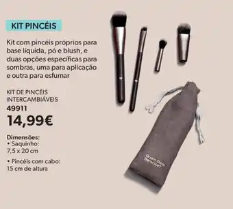 O Boticário Kit pincéis quem disse berenice? promoção