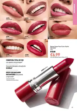 Oriflame Batom Super Pout Color Stylist The One promoção