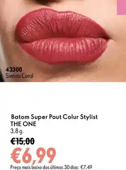 Oriflame Batom Super Pout Color Stylist The One promoção