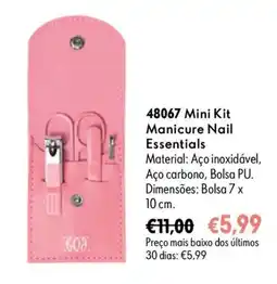 Oriflame Mini Kit Manicure Nail Essentials promoção