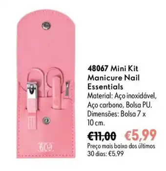 Oriflame Mini Kit Manicure Nail Essentials promoção
