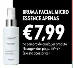 Oriflame Bruma facial micro essence apenas promoção