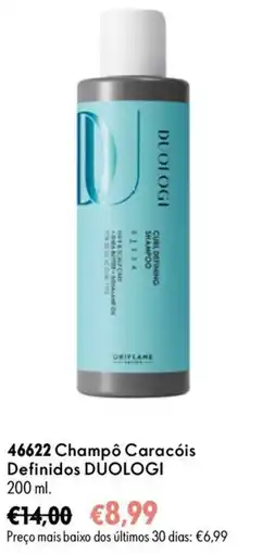 Oriflame Champô Caracóis Definidos DUOLOGI promoção