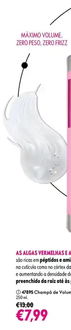 Oriflame Champô de Volume promoção