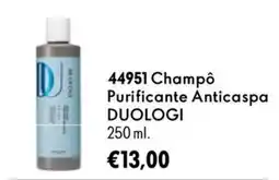 Oriflame Champô Purificante Anticaspa Duologi promoção