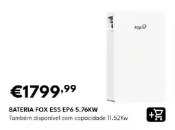 Radio Popular bateria fox ess ep6 5.76kw promoção