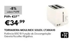 Radio Popular torradeira moulinex soleil lt300a10 promoção