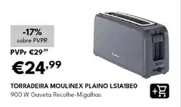 Radio Popular torradeira moulinex plaino ls1a1beo promoção