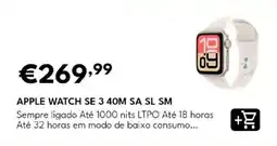 Radio Popular apple watch se 3 40m sa sl sm promoção