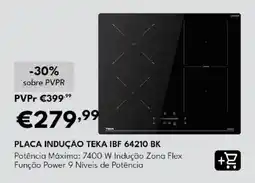 Radio Popular placa indução teka ibf 64210 bk promoção