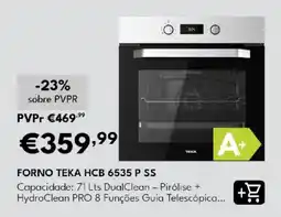 Radio Popular forno teka hcb 6535 p ss promoção