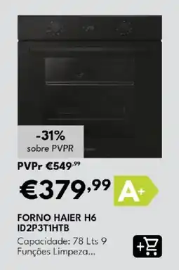 Radio Popular forno haier h6 promoção