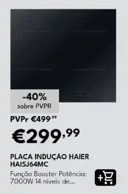 Radio Popular placa indução haier promoção