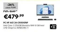 Radio Popular pc hp aio 24-cr0010np promoção