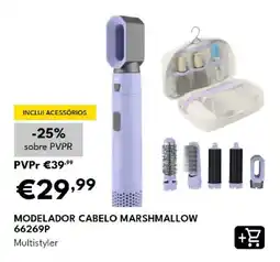 Radio Popular Modelador cabelo marshmallow promoção