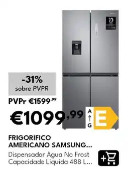 Radio Popular frigorífico americano samsung promoção